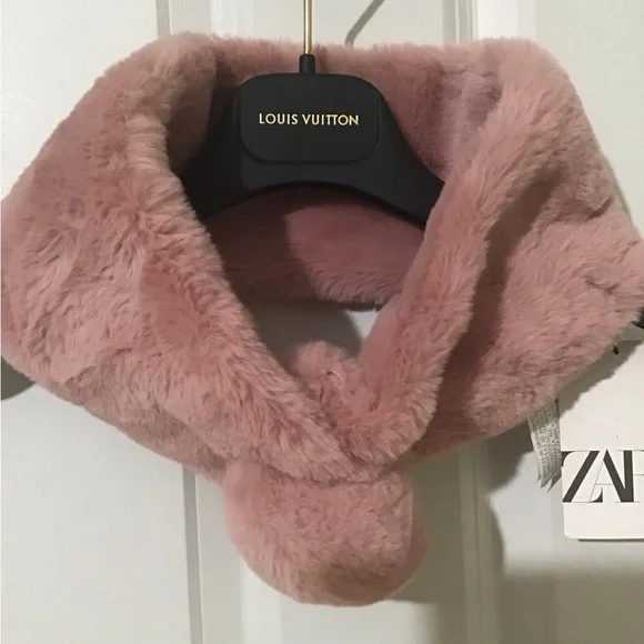 ZARA ACCESSORIES Beautiful Blush Pink NECK Warmer.Brand New SEE ALL PICS.🤩🍄🌺 - Picture 2 of 10